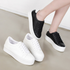 [GIRLS GOOB] Women's Casual Comfort Sneakers, Loafers Fashion Shoes, Synthetic Leather - Made in KOREA